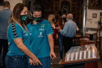 El Rocasa se encomienda al Santo Cristo para ganar la nueva temporada/TA.